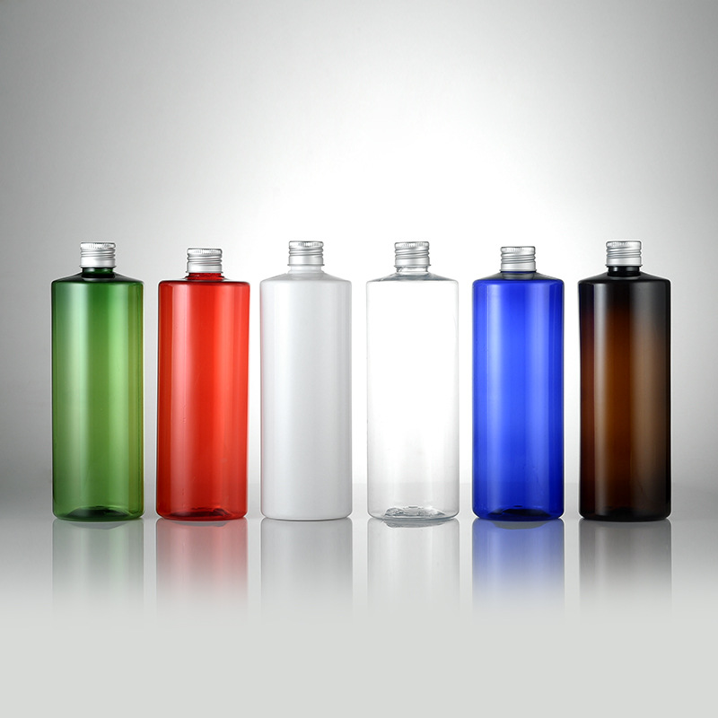 500ml平肩瓶纯露爽肤水分装瓶乳液瓶塑料空瓶子化妆品包装配内塞