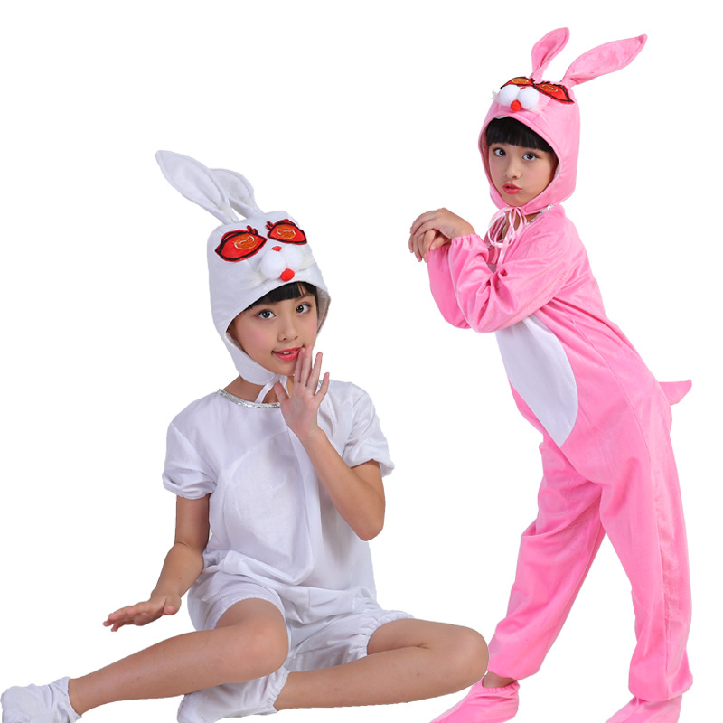 儿童动物演出服兔子表演服兔子舞舞蹈服幼儿舞蹈服小老鼠服装