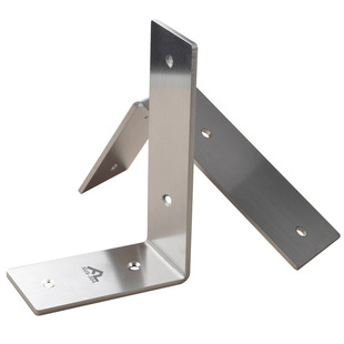 304加厚加长纯不锈钢三角支架 隔板固定架 木板托架 厂家直销