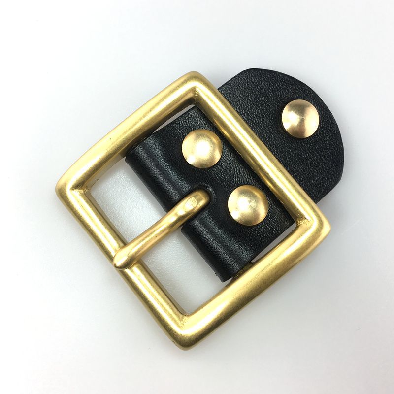 8cm 皮带男针扣头铜扣牛皮铜男士皮带扣配件皮带扣螺丝安装