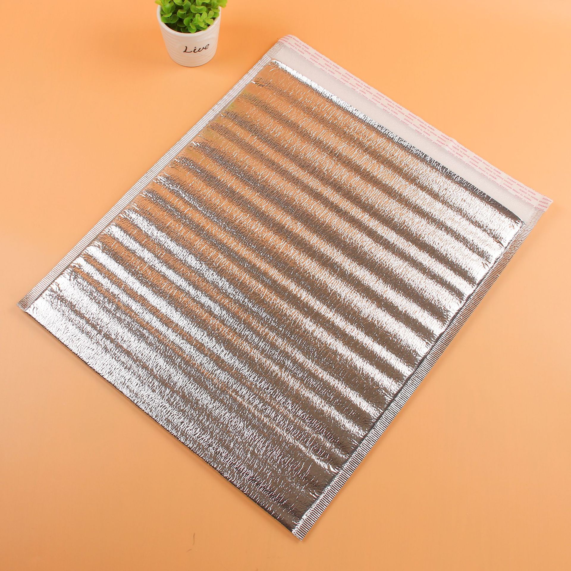 加厚3mm镀铝膜铝箔珍珠棉袋保温袋水果海鲜冷藏袋