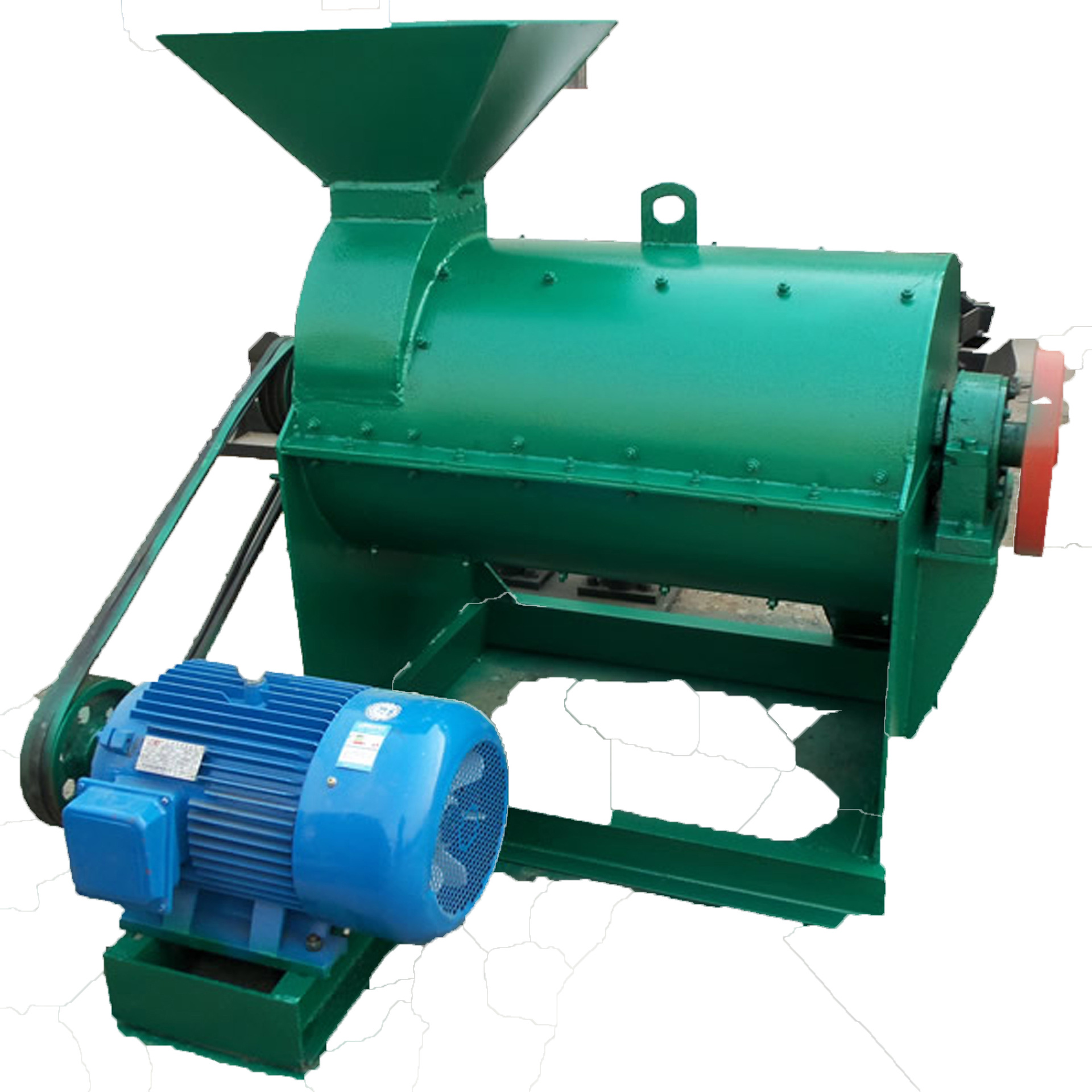 新型高湿物料粉碎机 800型多功能工业粉碎设备 有机肥粪便粉碎机