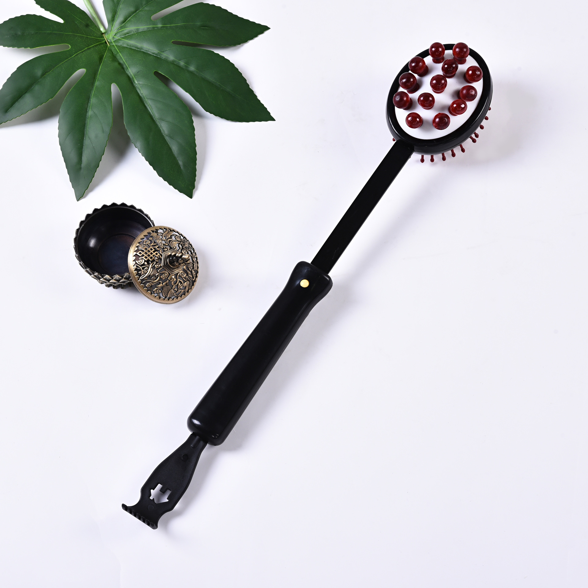 塑料敲打捶背养生按摩捶按摩捶颈部 颈椎敲打按摩棒健身捶批发