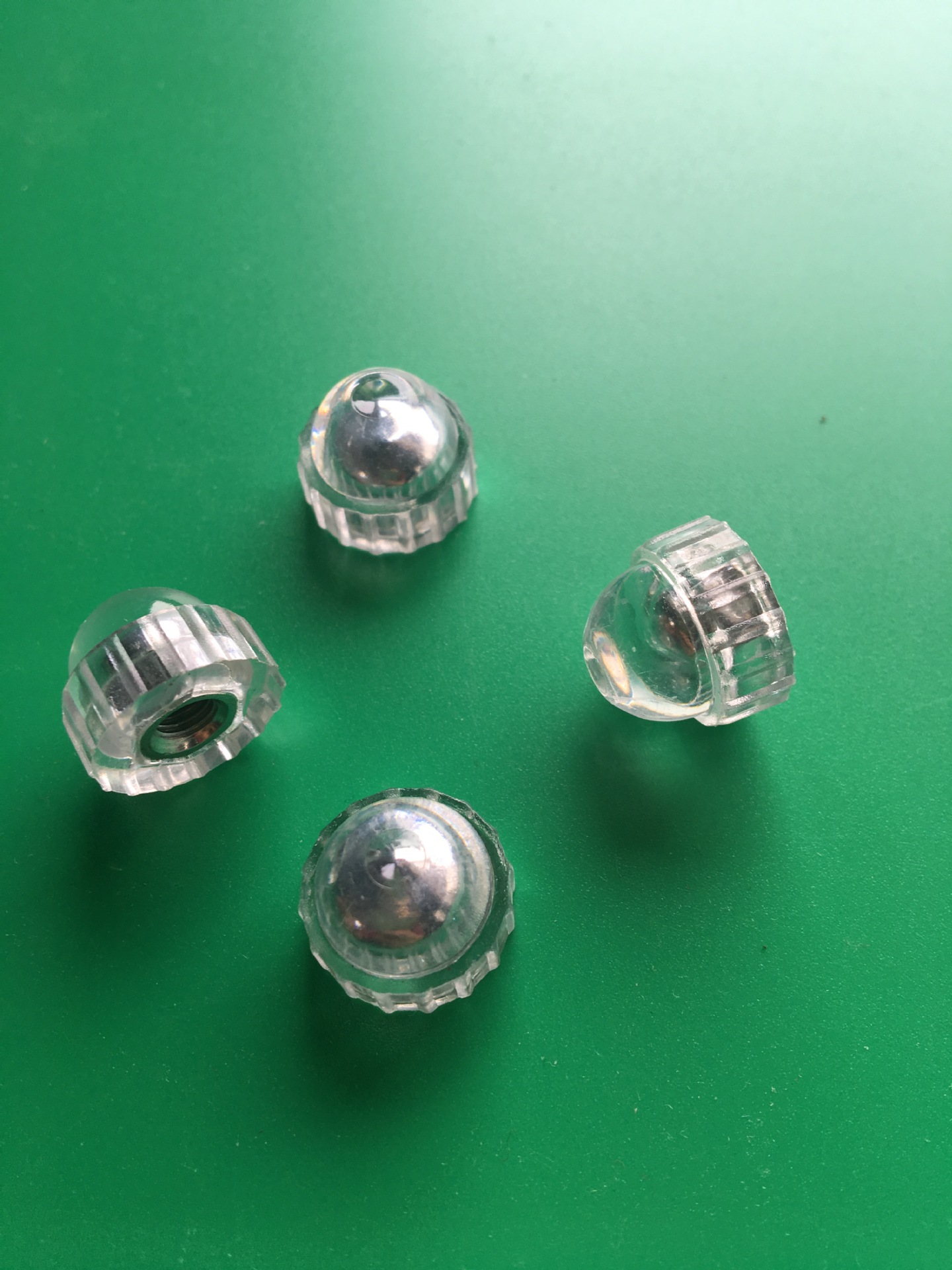 厂家批发手拧螺母塑料盖形螺帽防松胶头透明螺母盖