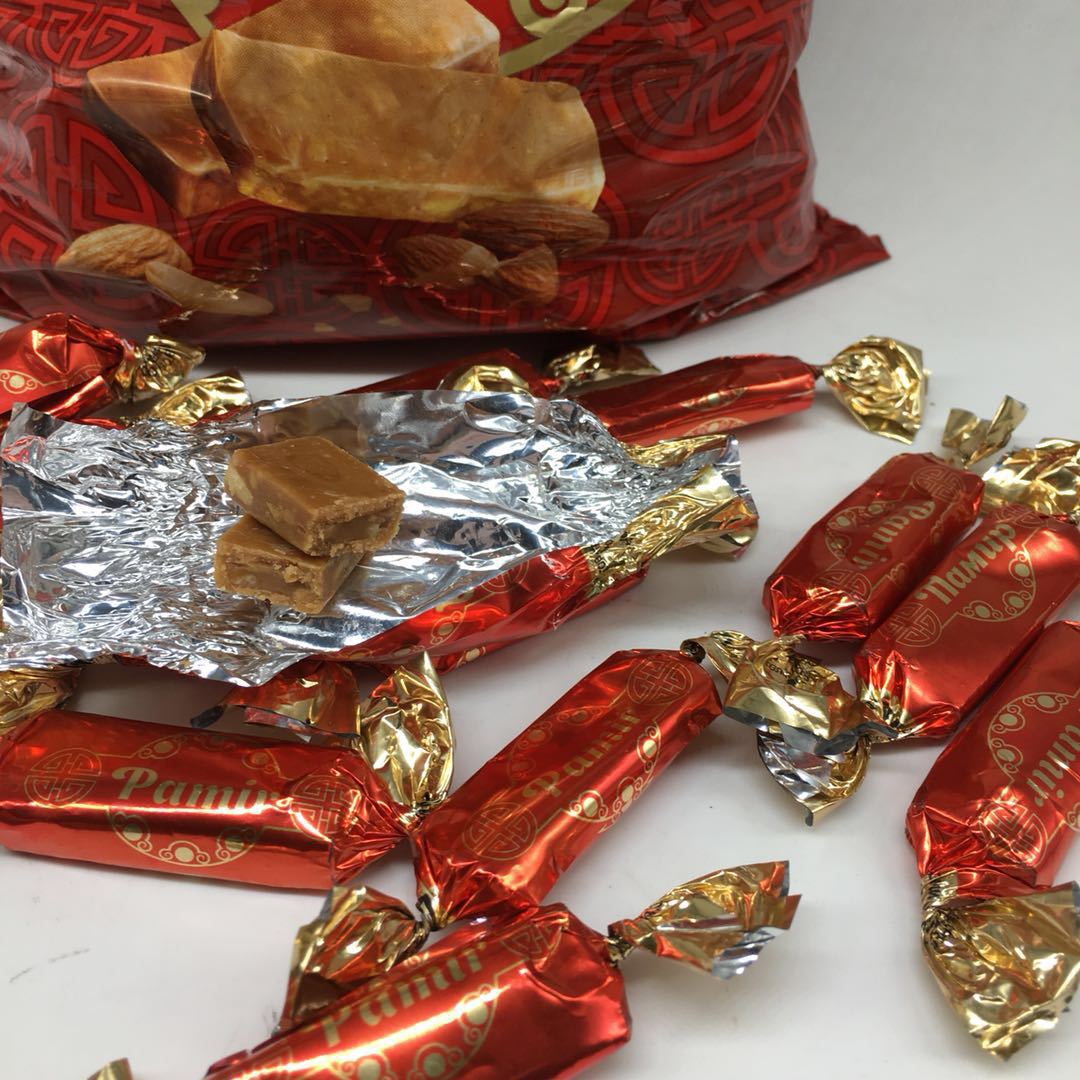 进口红皮糖 喜糖 香脆红皮糖一袋1000克