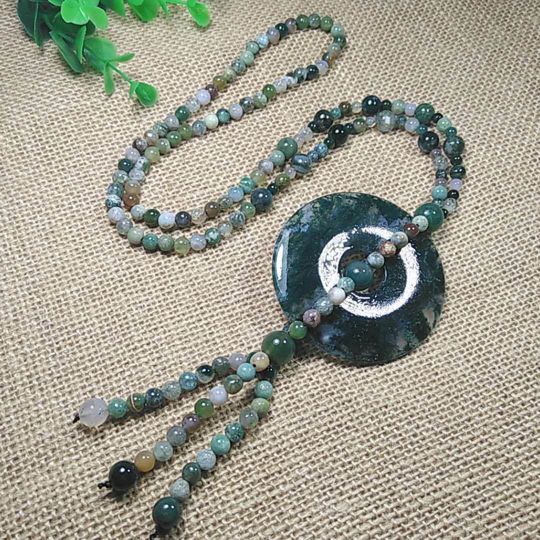 厂价特惠精品水草玛瑙项链毛衣链 时尚冰润玛瑙毛衣链