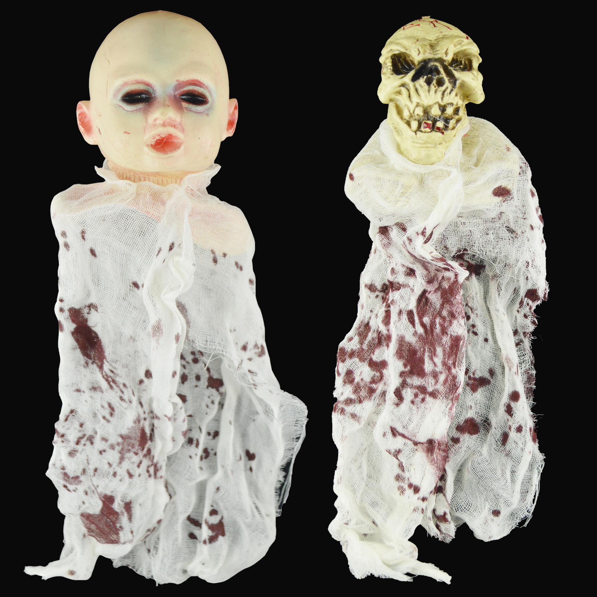 万圣节装饰品挂件鬼节场景装饰布置道具恐怖整蛊玩具鬼婴儿挂饰