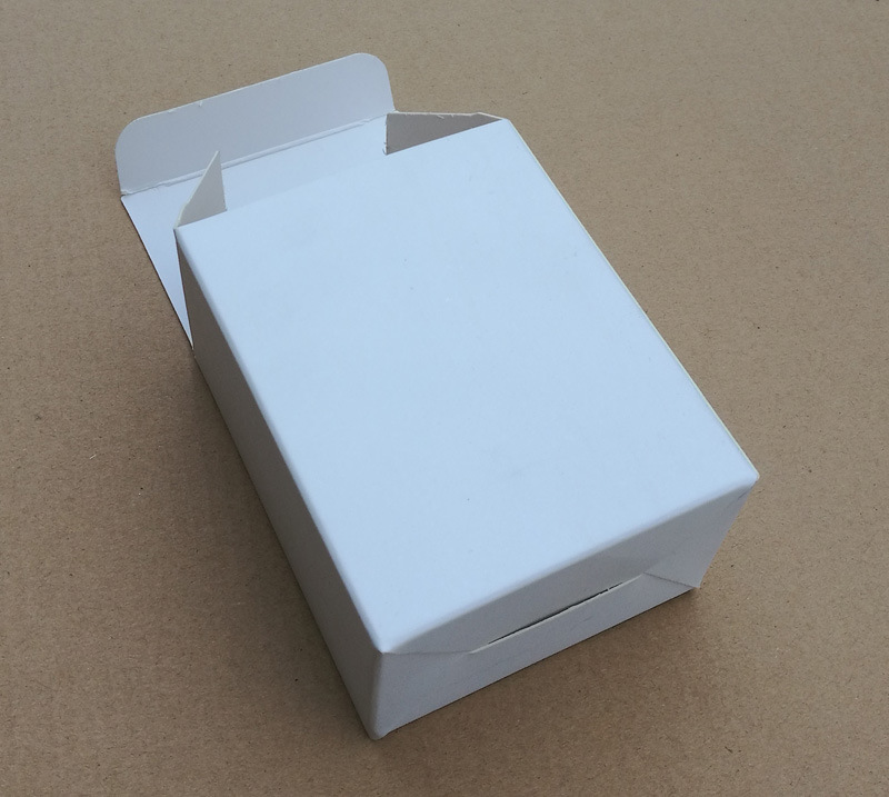 白卡盒小白盒小纸盒小包装盒厂家定做