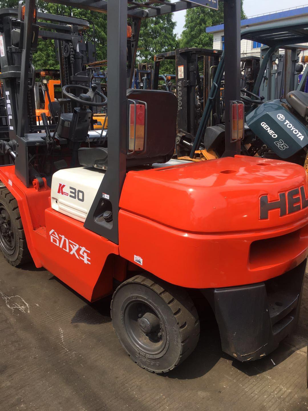 合力叉车k系列电动叉车 堆高车装卸车3.5吨 二手叉车 夹包