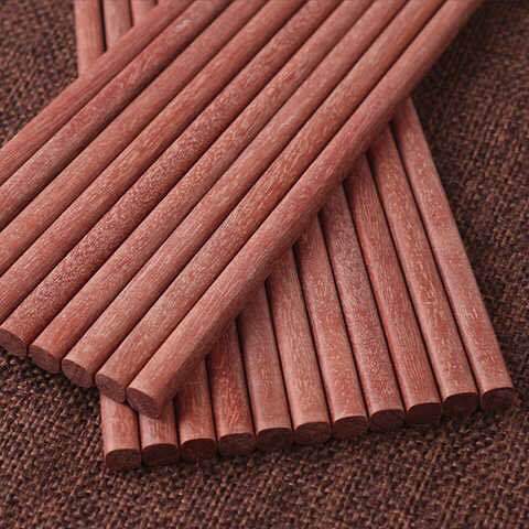 厂家货源鸡翅木筷子无漆竹木筷子家用餐厅 酒店筷子私人可定制