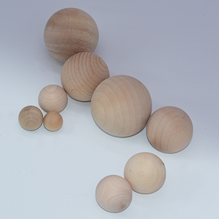 加工定制 实木实用小家具 荷木榉木圆木球打磨实木木圆球