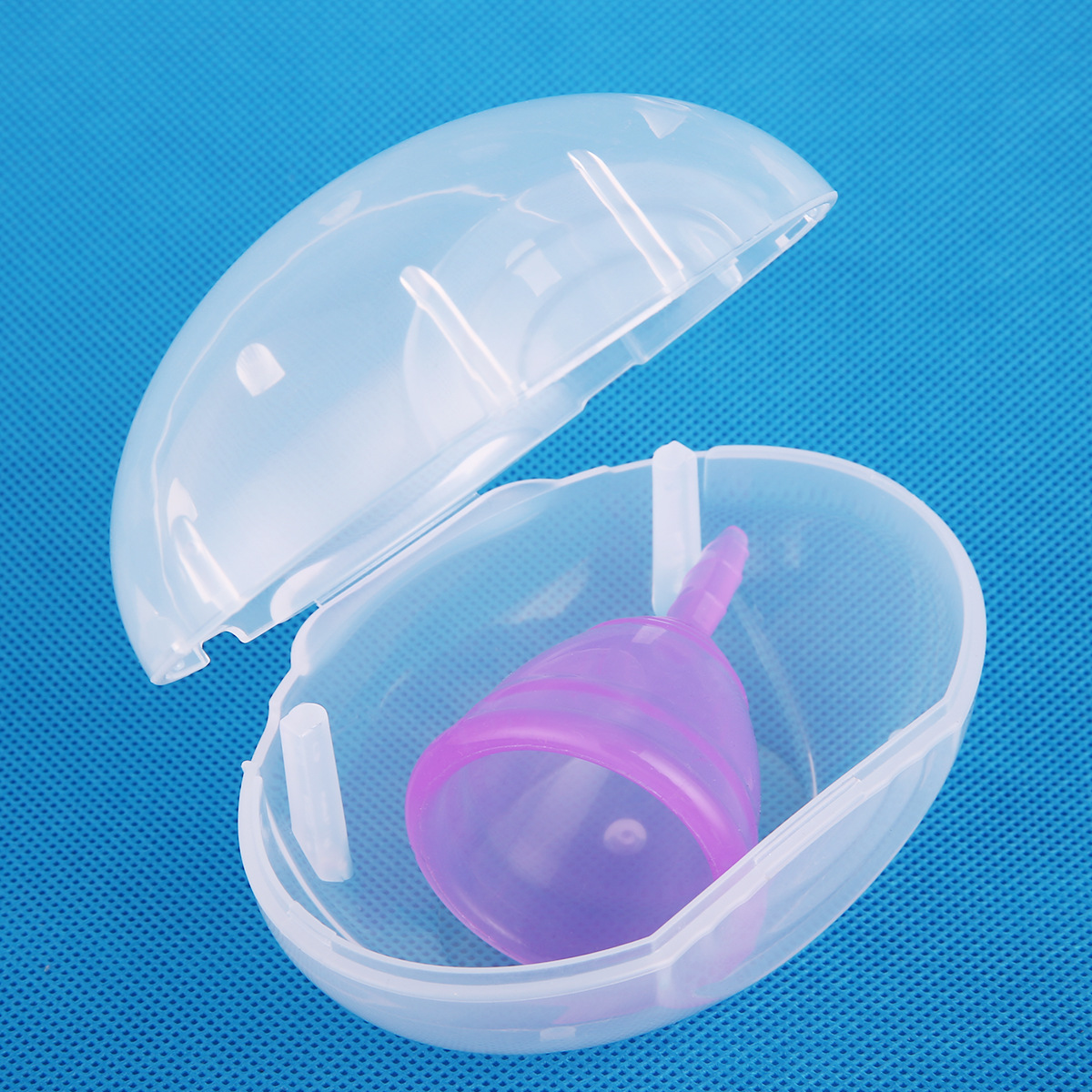 直销新款女人硅胶月亮杯月经杯 食品级液体硅胶月事杯