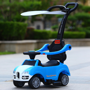 宝宝学步车滑行助步车儿童玩具车四轮手推扭扭车 一件代发溜溜车