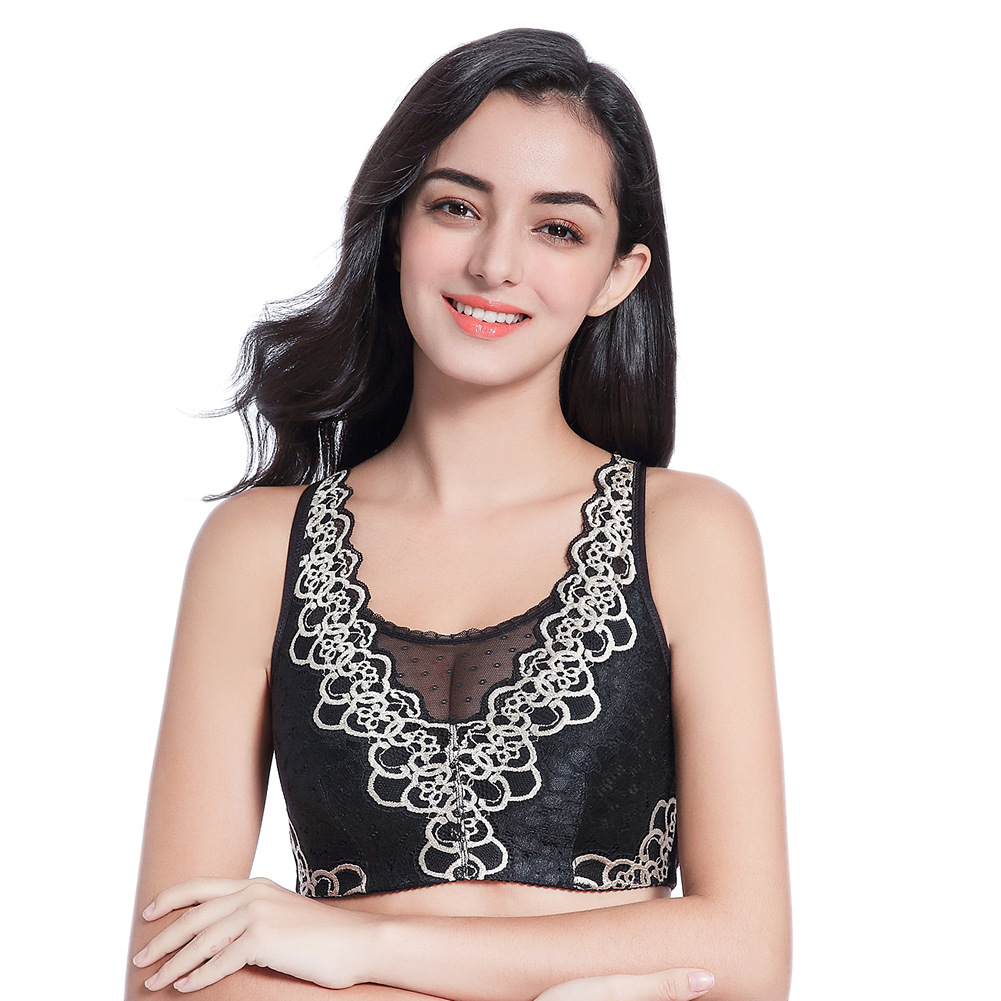 苾美 加宽硅胶假乳房义乳专用文胸假乳房胸罩内衣8838