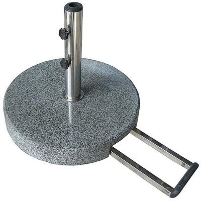 专业供应天然花岗岩伞座 大理石伞座 花岗岩底座 大理石底座