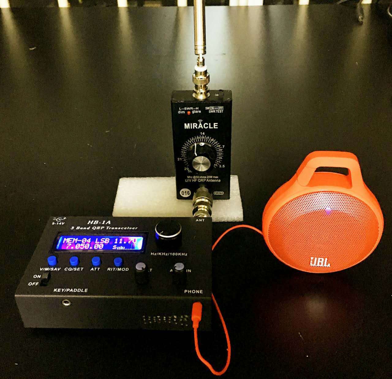 基地台车载台短波电台hf uv小神鞭天线 接收发射手台对讲机无线电