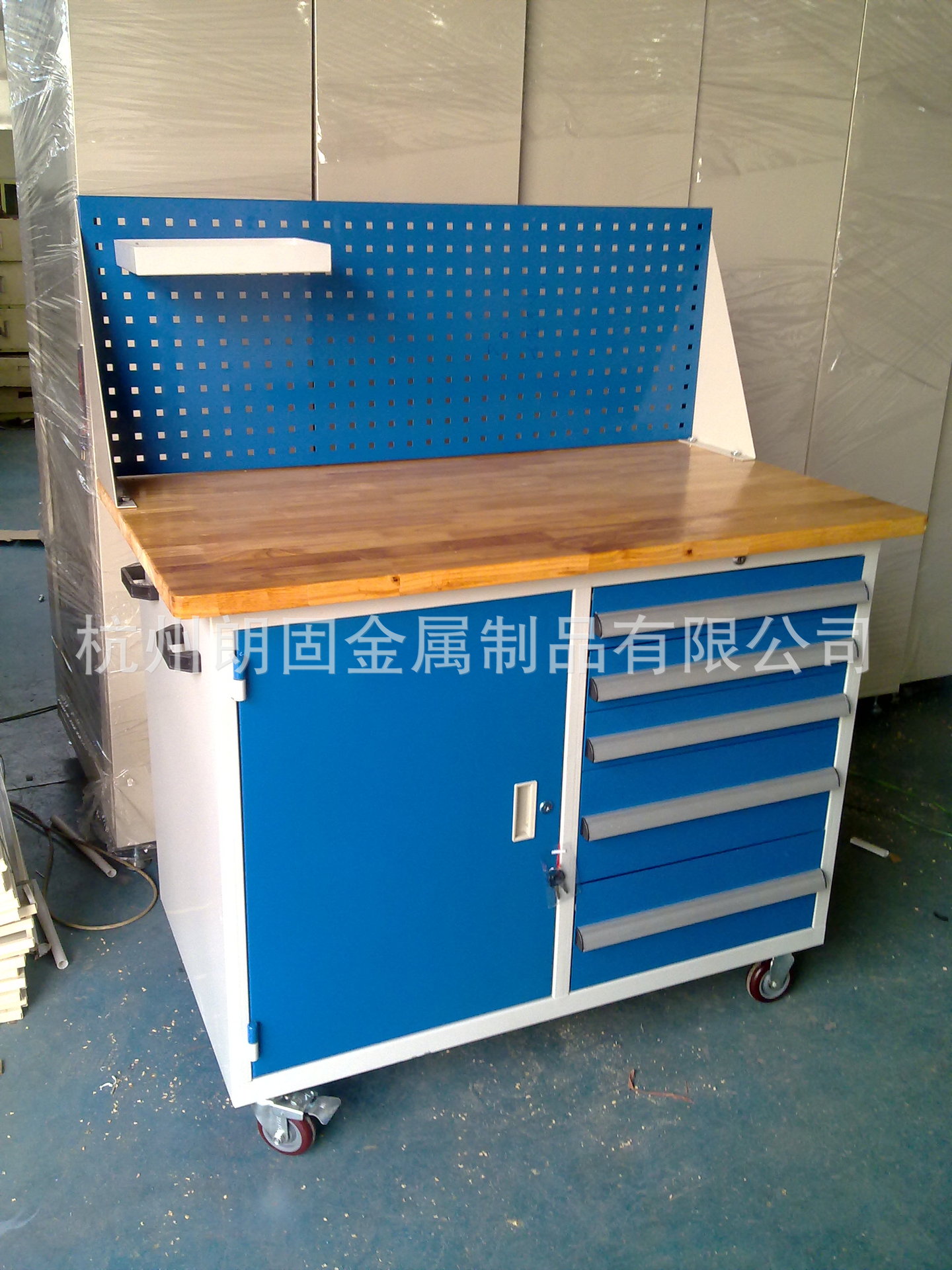 批发移动检验工作台多功能带抽屉五金工具车 车间用手推车 可定制