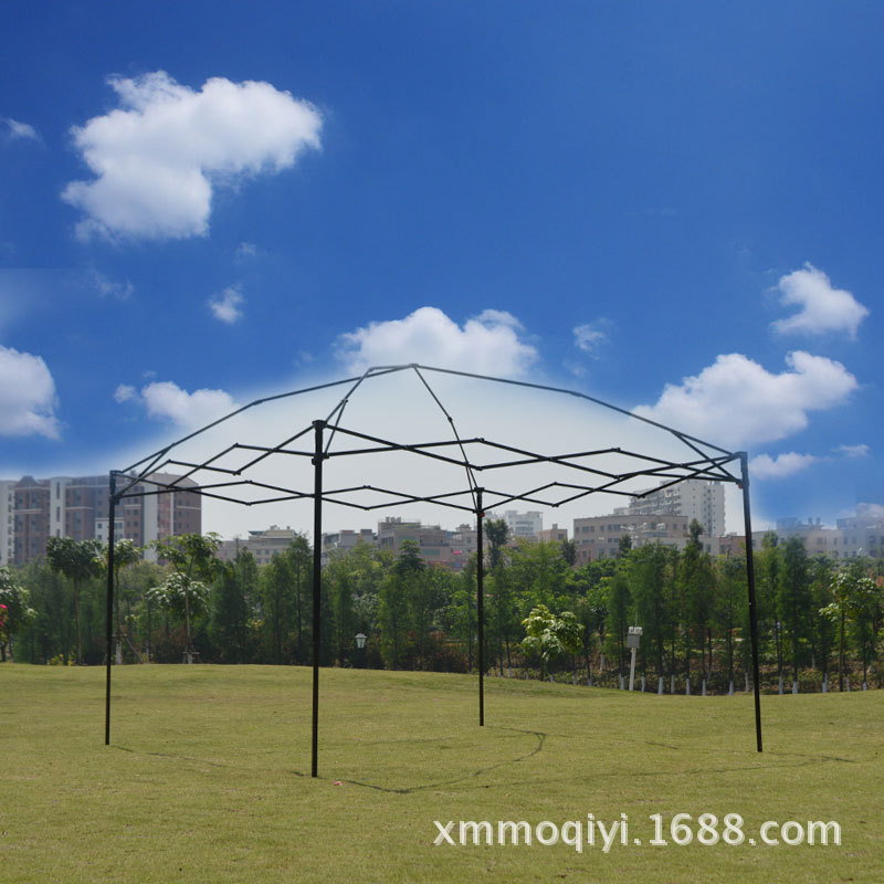 户外帐篷配件零件通用摆摊四脚四角折叠遮阳雨棚大伞半自动支架腿