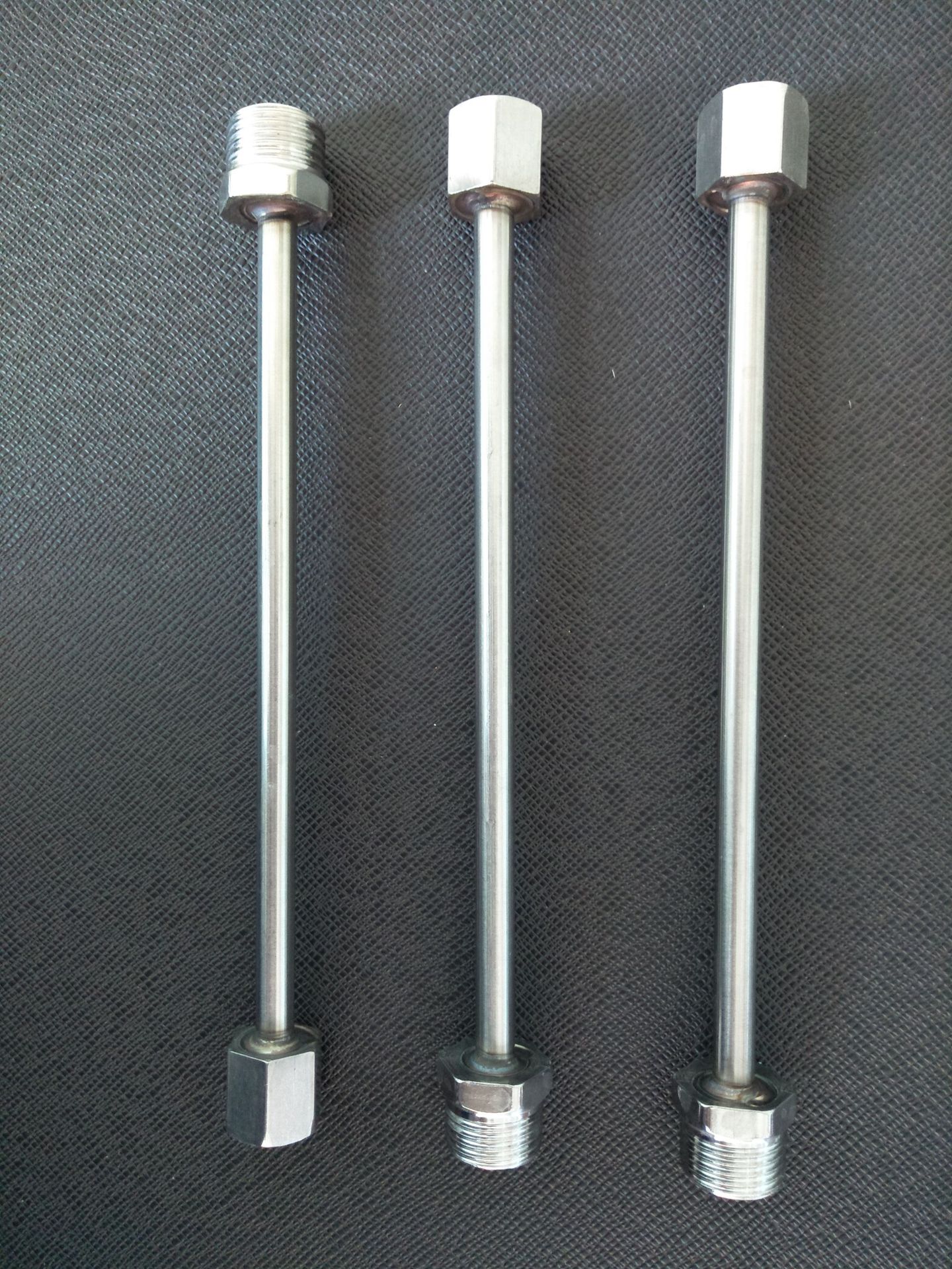 锅炉配件 仪器仪表不锈钢缓冲管 不锈钢直管 内牙14*1.5*外牙4分