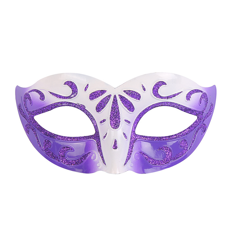 Factory Direct Sales Masquerade Festival Party Sample Halloween Painted Mask Wholesale