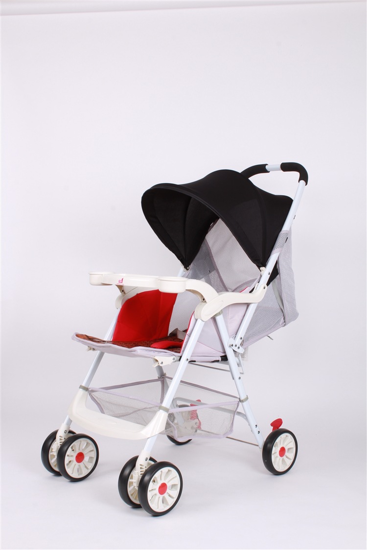 悠雅夏季婴儿推车可坐躺轻便携折叠新生儿童简易宝宝凉席婴儿车