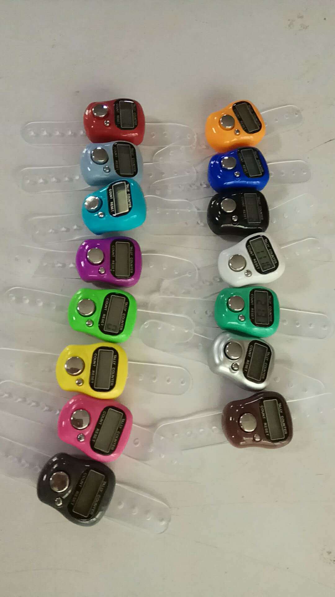 手指计数器穆斯林念佛计数器tally counter出口中东 小卡装