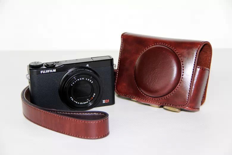 富士xq1相机包 fujifilm xq2微单元格相机皮套 摄影包