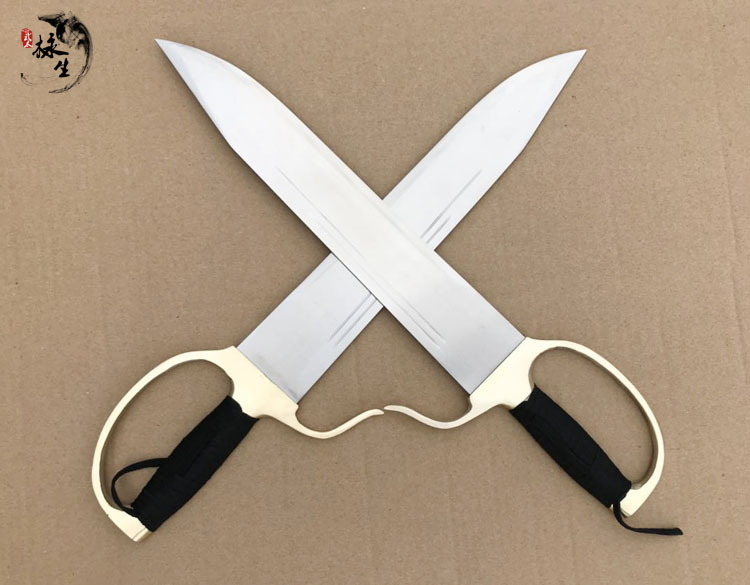 咏春刀 八斩刀 蝴蝶双刀 影视刀剑 武术表演刀剑 手工制作未开刃