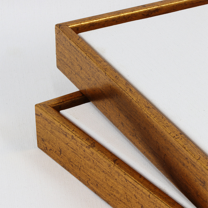 0亚麻油画框 diy专业画框免装油画外框 画框实木画布框