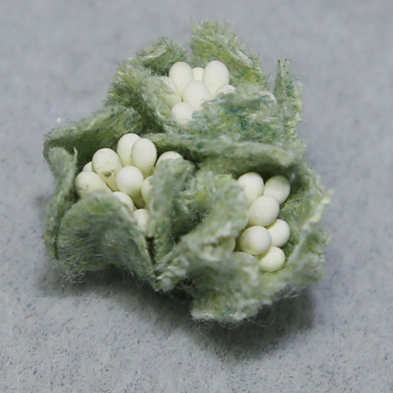 diy配件服装辅料发饰花朵鞋花配件 手工三蕊花朵配饰品