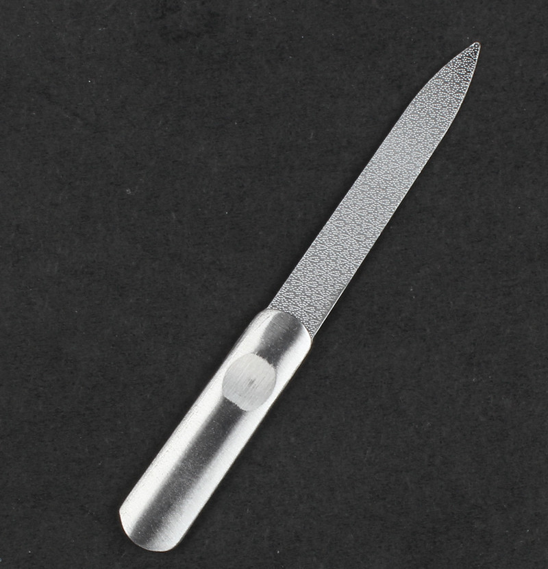 file 不锈钢双面指甲锉 指甲锉刀 磨指甲工具 美甲锉 打磨工具