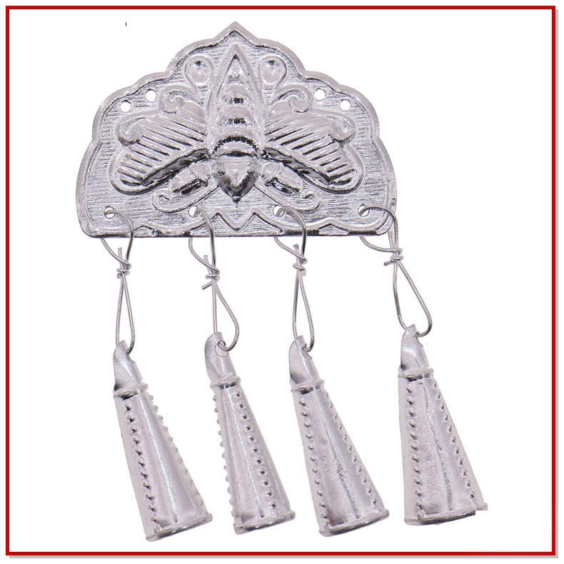 精致蝴蝶吊坠少数民族舞台服装辅料装饰 苗族服饰配件银饰 可定制