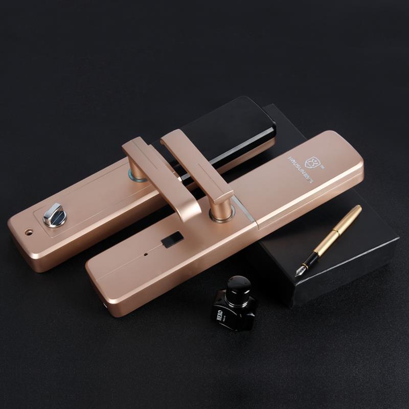 防盗门别墅门四合一密码指纹智能锁 一件代发