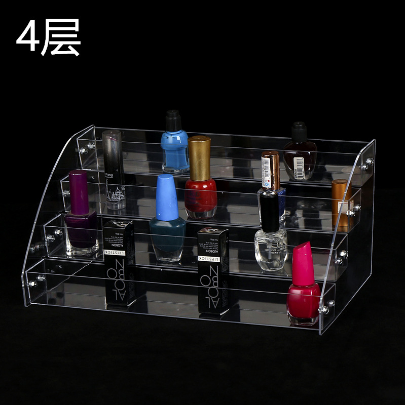 Detachable Clear Acrylic Nail Polish Display Stand