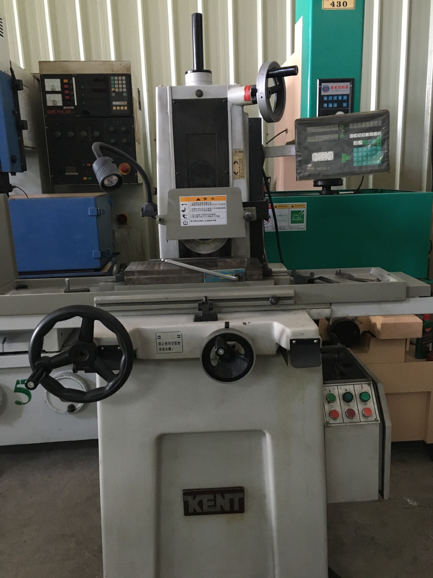 二手原装建德磨床kgs-618平面磨床精密磨台湾磨床荣德618磨床