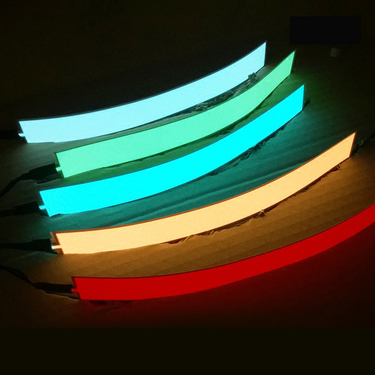 定制el发光线条 超薄冷光线灯带 发光均匀无暗点 欢迎来样定做