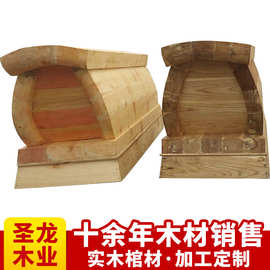 土葬实木棺材寿材