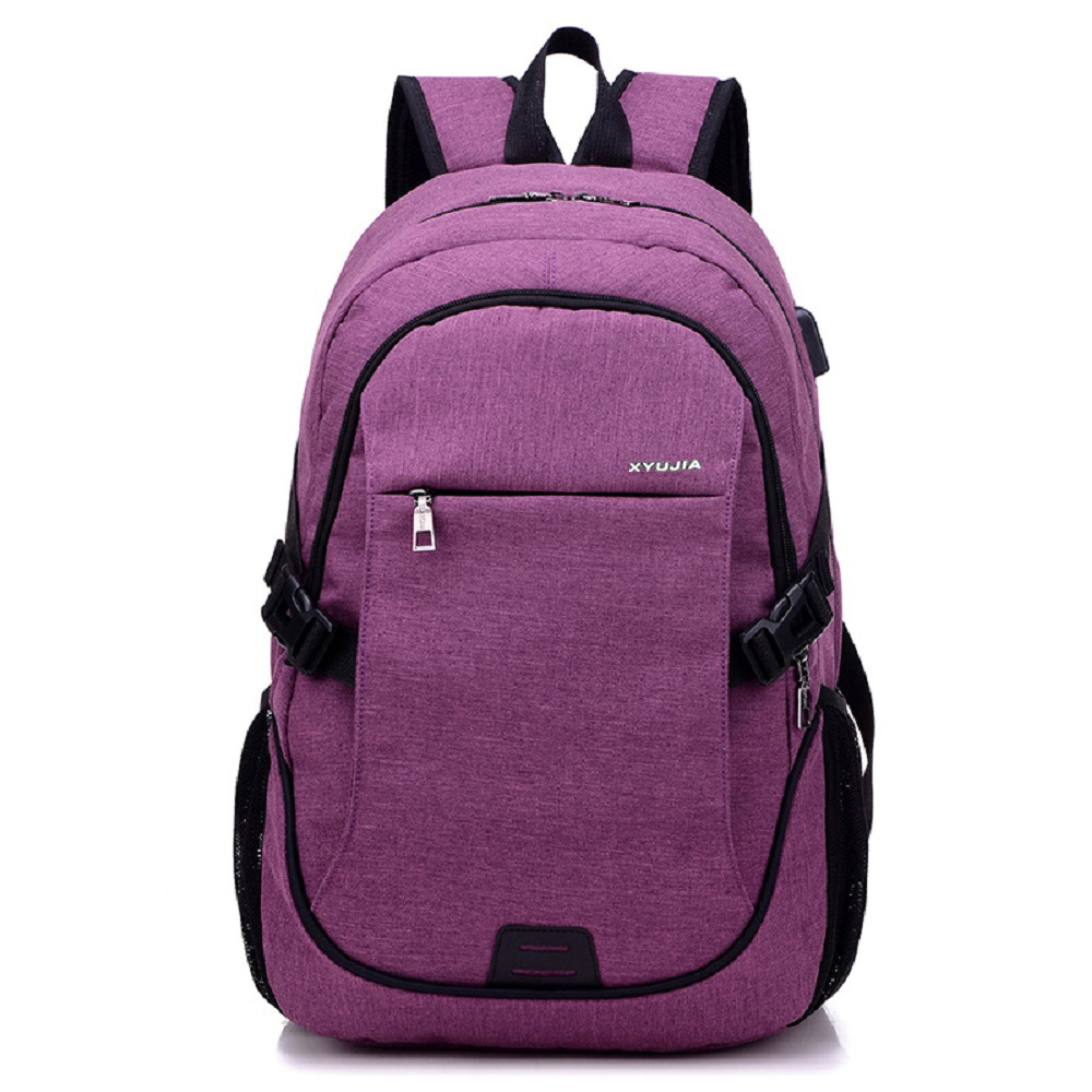 Cross-Border Korean-Style Multi-Function USB Charging Backpack College Students Bag Casual Backpack Computer Bag Wholesale