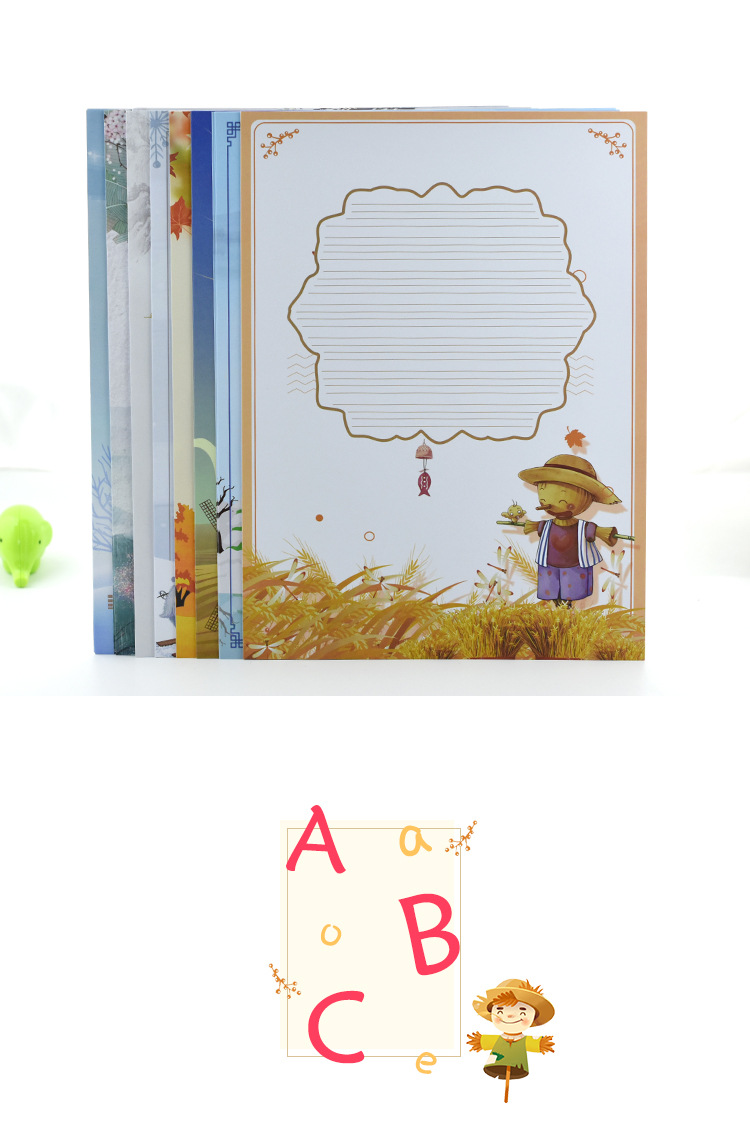 a4中小学生比赛英语阅读摘记书写展示纸拼音练字纸教学用品昕果