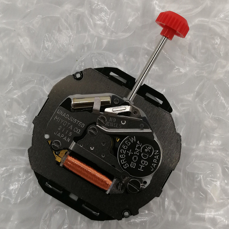 手表机芯 全新原装 美优达2115石英机芯 2035男装机芯 6点日历