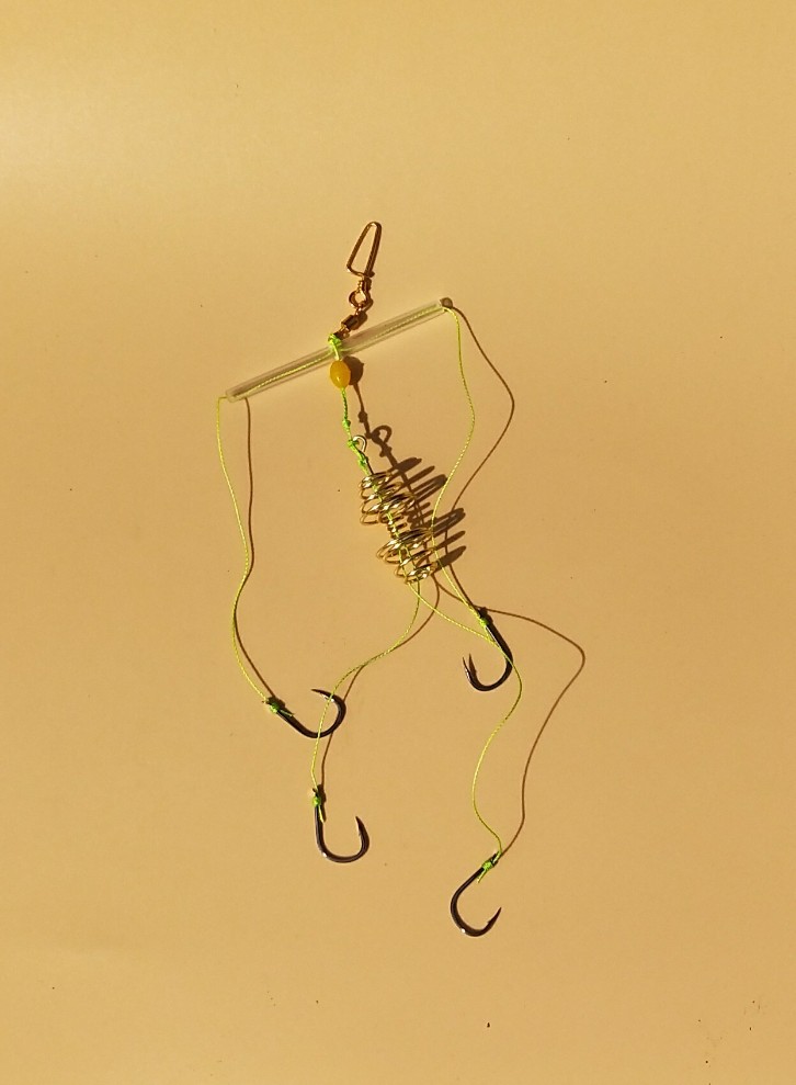 威娜熊爪pe版扁担钩鲢鱼钩胖头钩大头钩鳙鲢钓组钓鱼用品垂钓用品