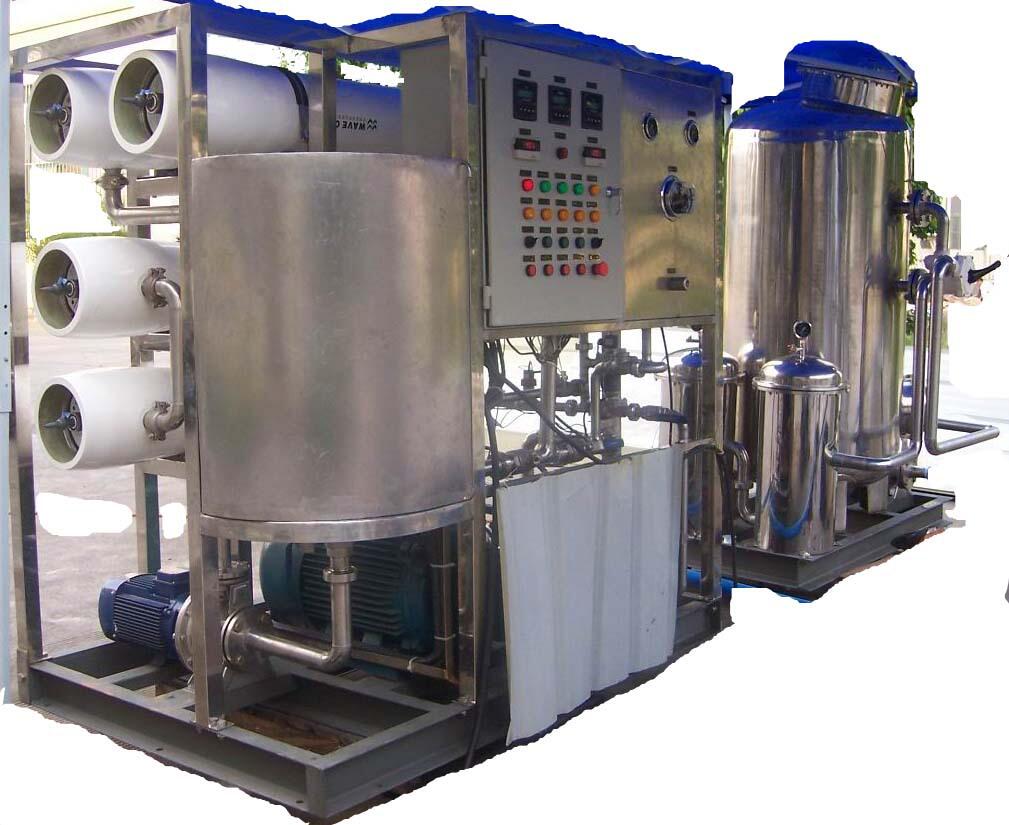 大型全自动海水淡化设备苦咸水处理设备船用海水淡化净水机市场价格