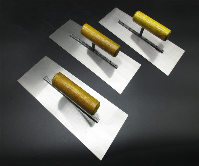 批发24长不镜面9钉油漆小抹子 装饰抹 泥抹子 抹泥刀 瓦工腻子刀