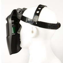 透气轻便电焊面罩自动变光氩弧焊防烤脸焊工专用变色焊帽头戴式