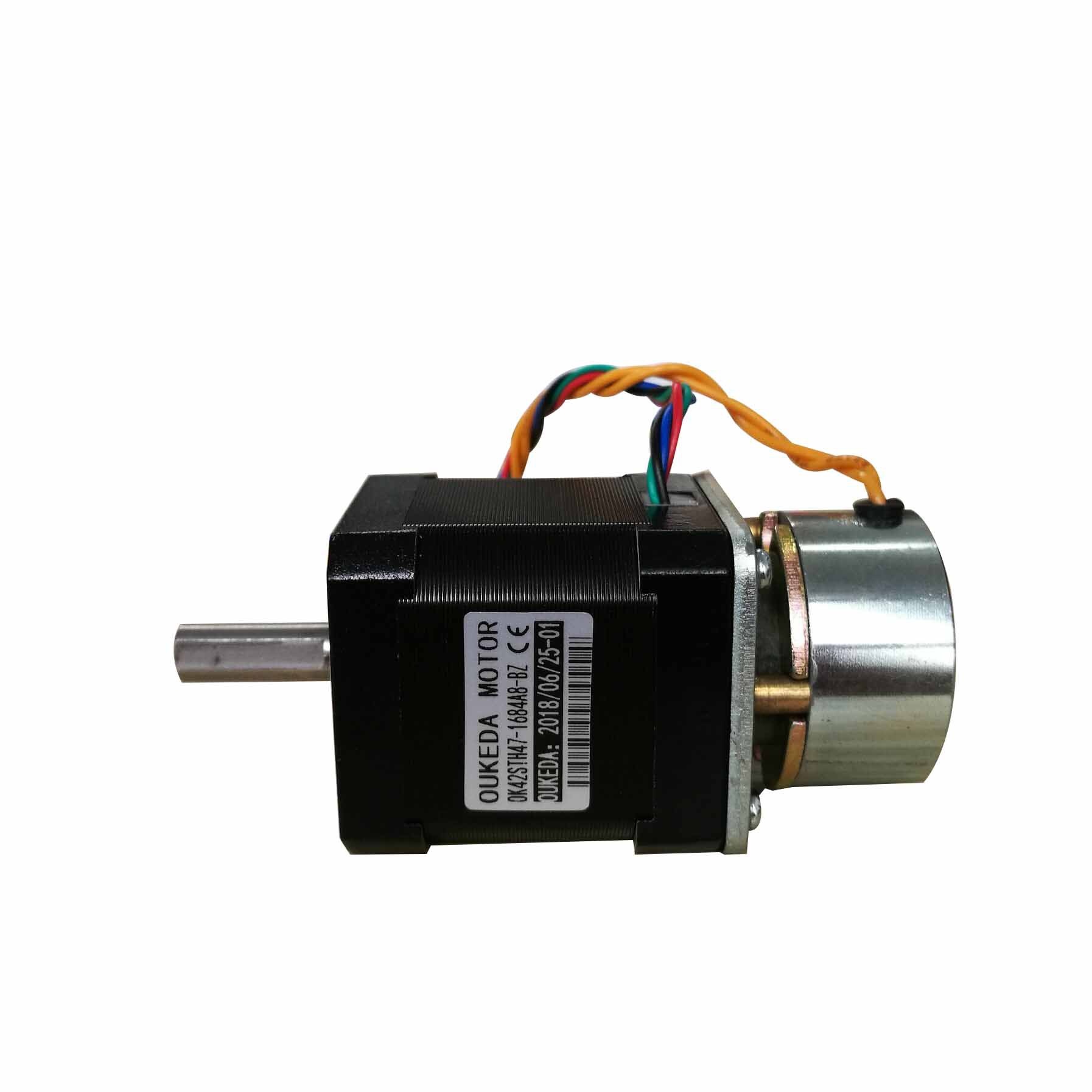 42刹车步进电机 42byg48带刹车步进电机42mm 42刹车电机 轴径8