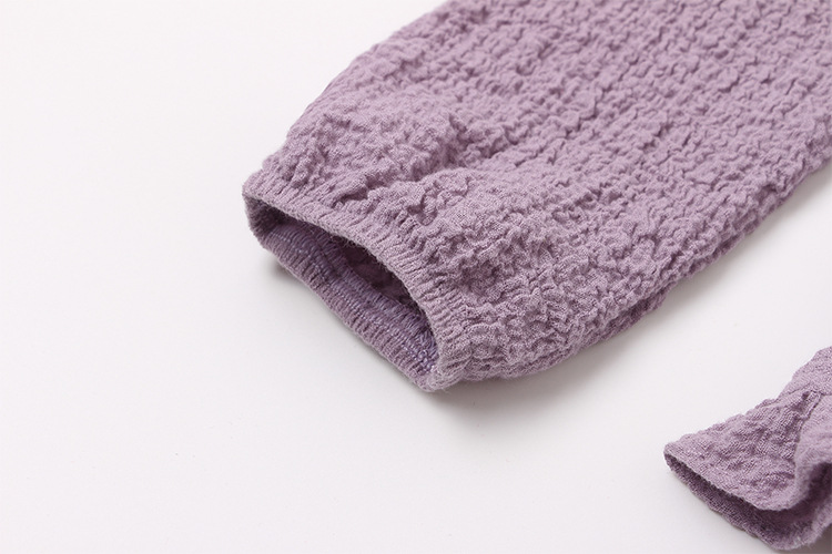 女童娃娃衫2018春秋新品泡泡棉童上衣 0-4岁女童衬衫 儿童防晒衣