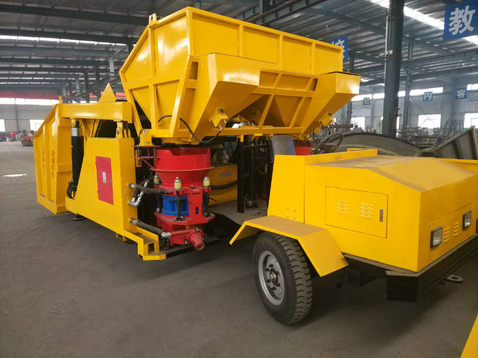 自动上料喷浆车 全自动混凝土喷浆台车