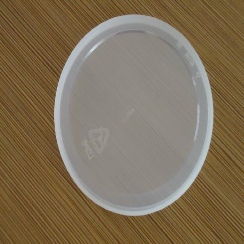厂家直销塑料防尘盖圆形奶粉罐盖透明塑料盖胶盖厂