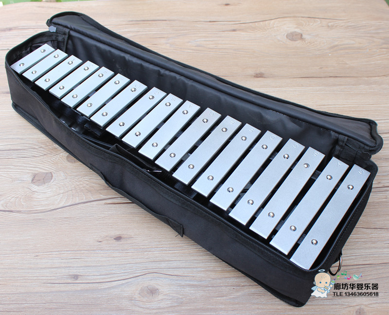 30音折叠铝板琴奥尔夫打击乐器铝片敲琴幼儿园早教教具儿童乐器