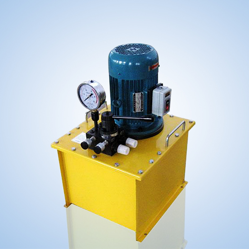 厂直销液压油泵220v小型电动液压泵dss超高压双油路电动液压泵站